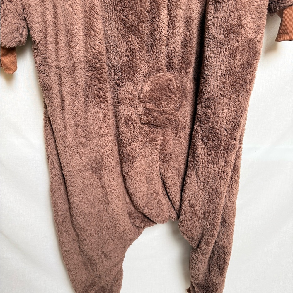 🐻 Funzie! Bear Plush Hooded One-Piece Pajama / Costume – XL - Picture 12 of 12